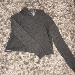 Forever 21  Cropped hooded workout jacket.